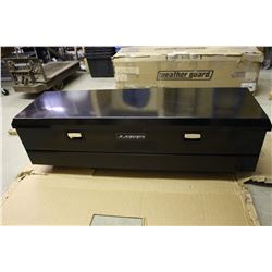 Lund Steel Flush Mount Box, Black, NOS, Scratch And Dent