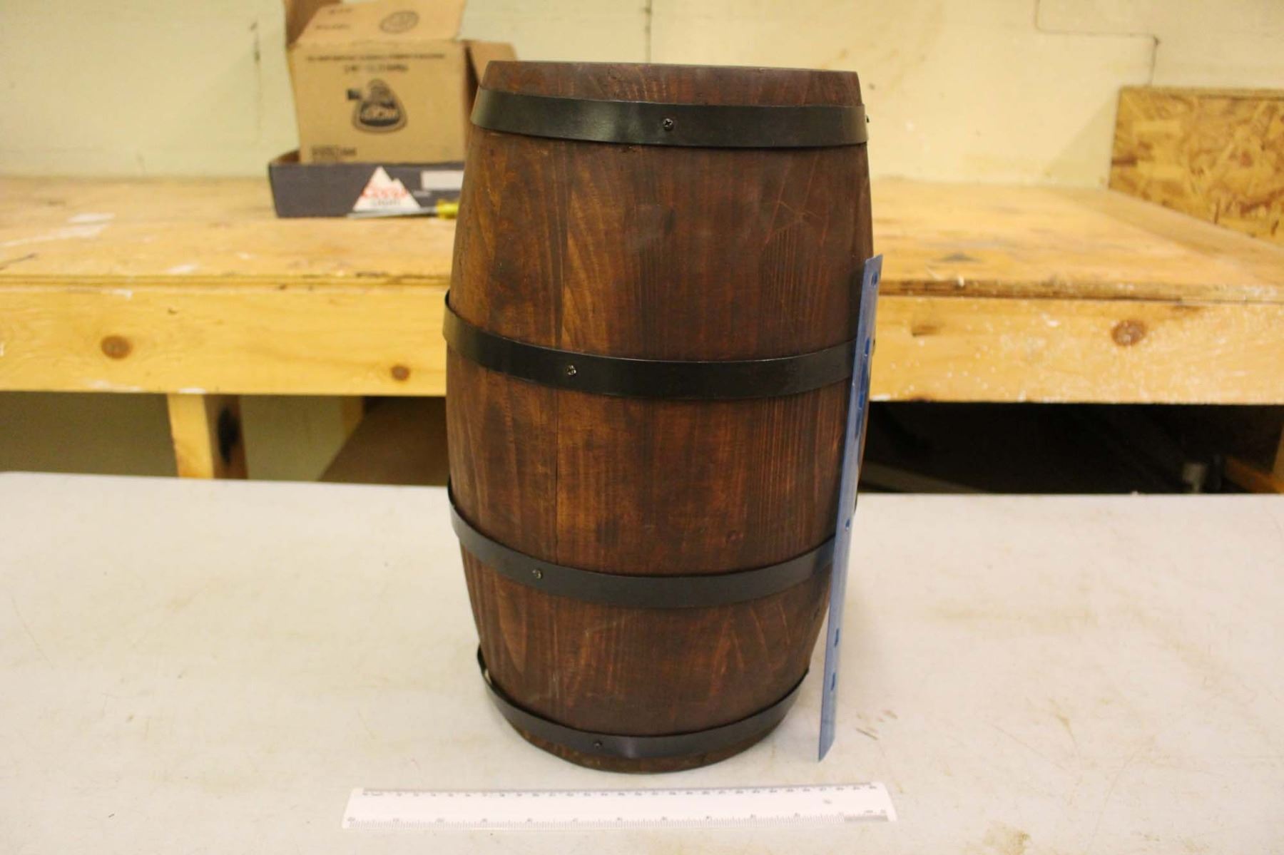 Small Wooden Barrel
