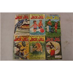 Lot Of Jack And Jill Books (6) (1970)