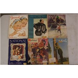 Lot Of National Magazines (6) (1947-1944)