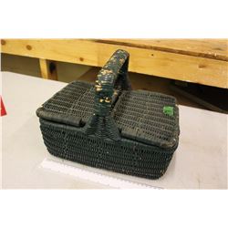 Vintage Fishing Basket