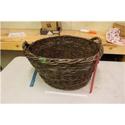 Very Old Willow Basket
