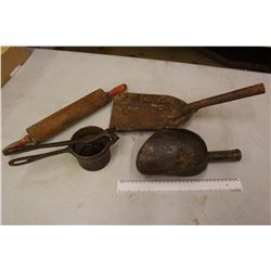 Vintage Coal Shovels, Kitchen Utensils