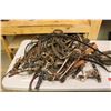 Image 1 : Lot Of Misc. Leather Harness Parts And Bits
