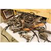 Image 3 : Lot Of Misc. Leather Harness Parts And Bits