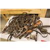 Image 4 : Lot Of Misc. Leather Harness Parts And Bits