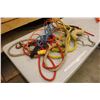 Image 2 : Lot Of Misc. Leather Halter, Rope Halters, Extension Cords