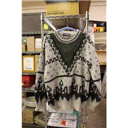 Mens Wool Sweater, Size 42