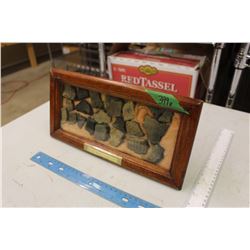 Central Sask Pottery Shards Display