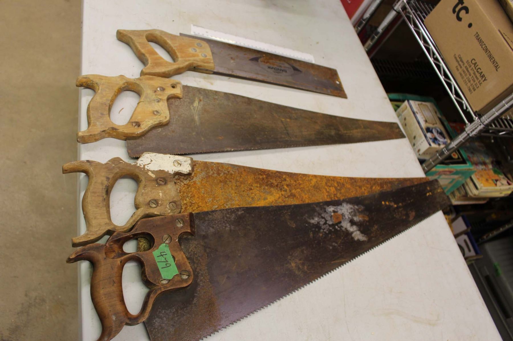 Lot Of Hand Saws