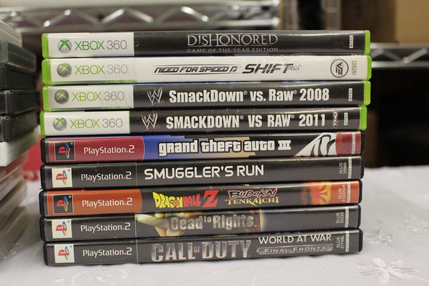 Lot of Video Games: PS3, PSP, XBOX 360, PS 2, Nintendo Gamecube