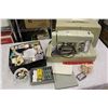 Image 1 : Sears Kenmore Sewing Machine w/Attachments&Supplies
