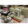 Image 2 : Sears Kenmore Sewing Machine w/Attachments&Supplies