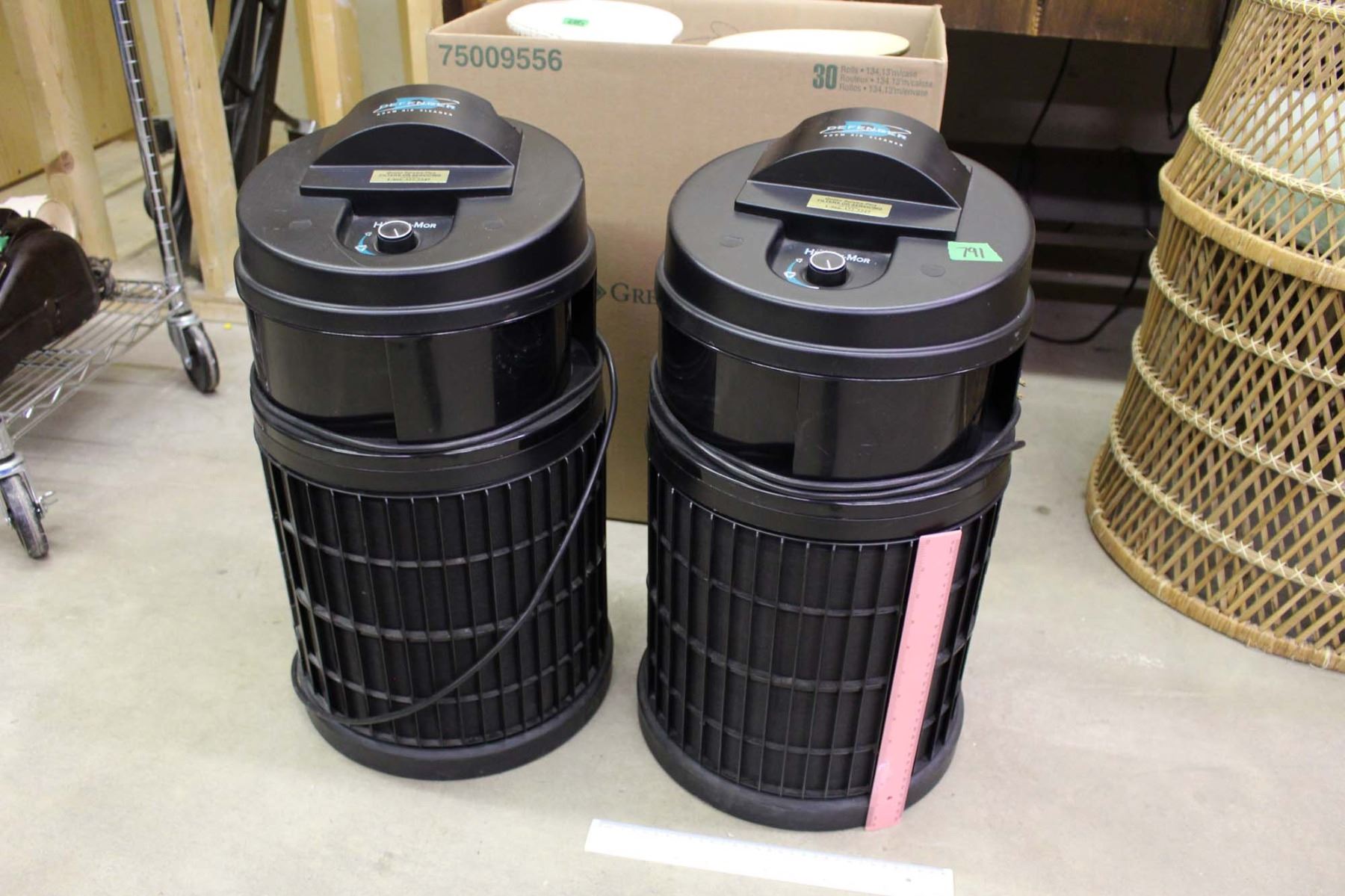 2 Defender Room&Air Cleaners (Product of HealthMor)(Working)