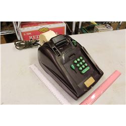 Vintage Bakelite & Green Adding Machine