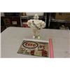 Image 1 : Michelin Tire Advertising Man (12" Tall) & A Tin Esso Sign
