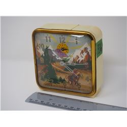 The Western Ingram Novelty Moving Horse Wind Up Clock (Working)