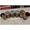 Image 2 : Lot of Old Oil Tins (6)