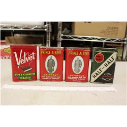 Pocket Tobacco Tins (4)