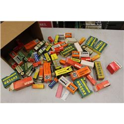 Box Full of Old Radio Tubes