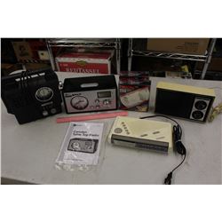 Radios (3)& Dicon Smoke Alarms (2)