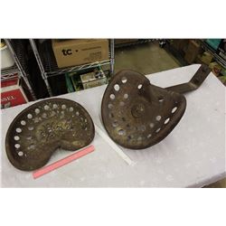 Metal Tractor Seats (2)