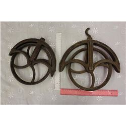 Old Well Pulleys (2)