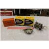 Image 1 : Old Fishing Reels & Shell Boxes (Empty Boxes)