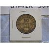 Image 2 : NFLD 1908 Silver 50 Cent coin