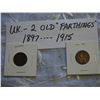 UK Farthings (2) (1897, 1915)