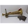 Image 1 : Firemen Trumpet, Elk Hart Nozzle & A Bacon Press