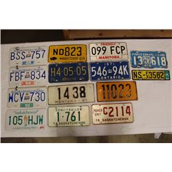 Lot of Assorted License Plates (Some Duplicates)