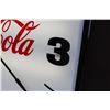 Image 4 : Large Enjoy Coco-Cola Clock (Working Condition)(38.5"x3.5"x38.5")