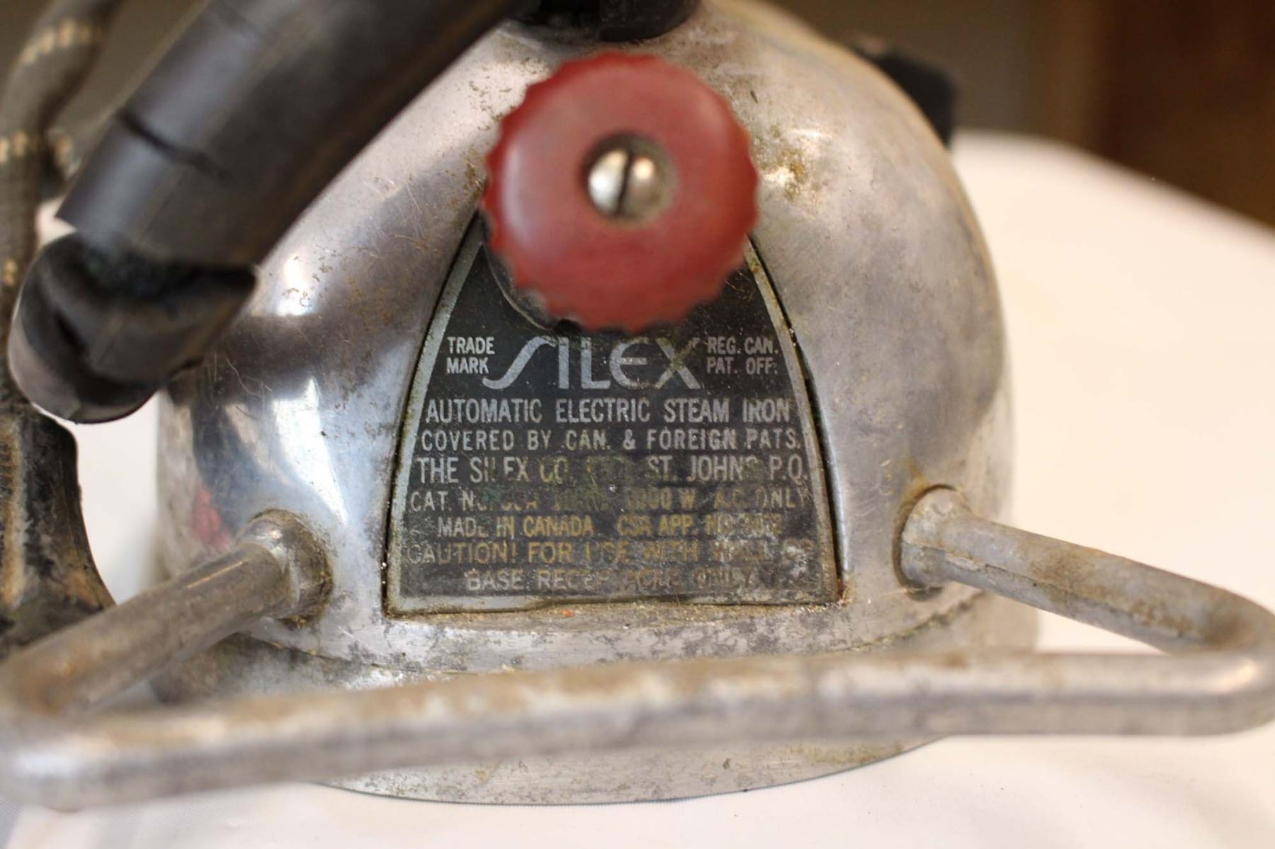 Eveready Telephone Dry Cell Batteries& A Vintage Silex Electric Steam Iron