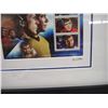 Image 2 : Limited Edition Framed Stamp Pane For Star Trek 50th Anniversary, Canada Post (0652 out of 1701)