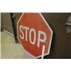 Image 3 : Metal Stop Street Sign, 30"x30"