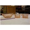 Image 2 : Pink Depression Glass Dish Set (No Cracks or Chips)