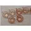 Image 6 : Pink Depression Glass Dish Set (No Cracks or Chips)