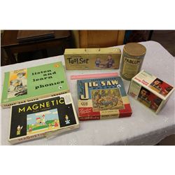 Lot of Vintage Games & Toys