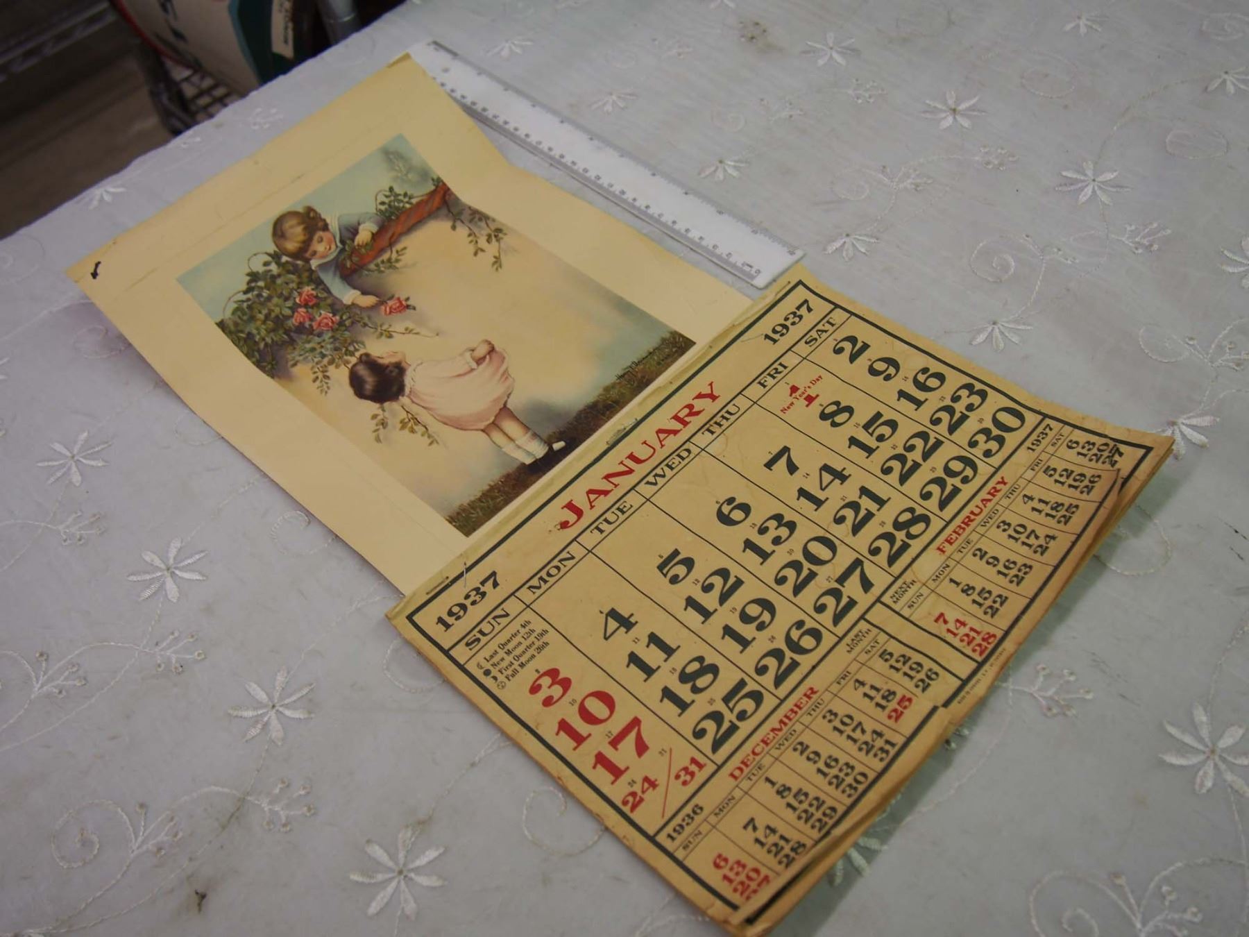 1937 Calendar 1937 Calendar