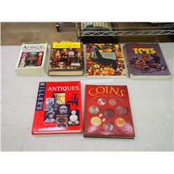 Lot Of Antiques And Collectible Books