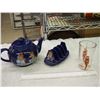 Image 1 : Lot Of Advertising Related (Tetly Teapot And Teabag Holder, Robinhood Glass)
