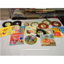 Lot Of Vintage 45 Records