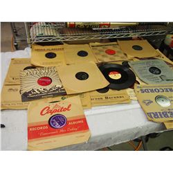 Lot Of Vintage Phonograph Records