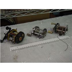 Fishing Reels (3) (Shakespeare, Phluger, Ambassadeur Mag)