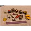 Image 1 : Lot Of Vintage Misc. (Bells, Clock, Lock, Toys, Etc)