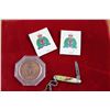Image 7 : RCMP 1973 Lot: Knife, Matches& A Coin