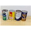 Image 7 : FULL One Quart Oil Cans (4)