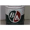 Image 2 : British American 10 Gallon Oil Drum (23" Tall)