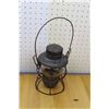 Image 1 : Stamped CNR Railway Lantern w/Original Adlake Globe